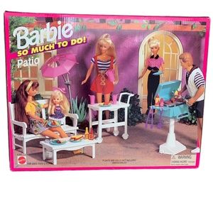 Barbie So Much To Do Patio Set 1995